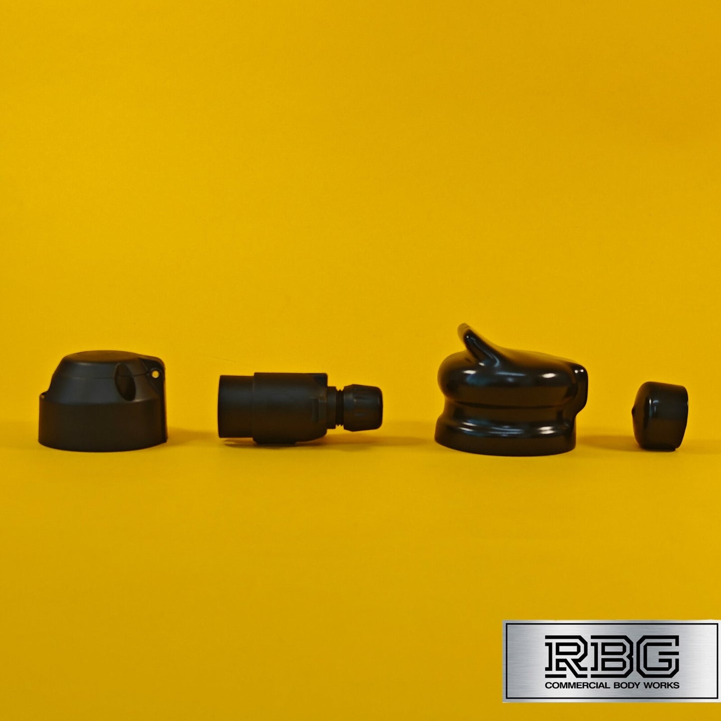 7 Pin Socket & Plug + PVC Socket & Plug Covers SET 12N Type For Trailer Towing