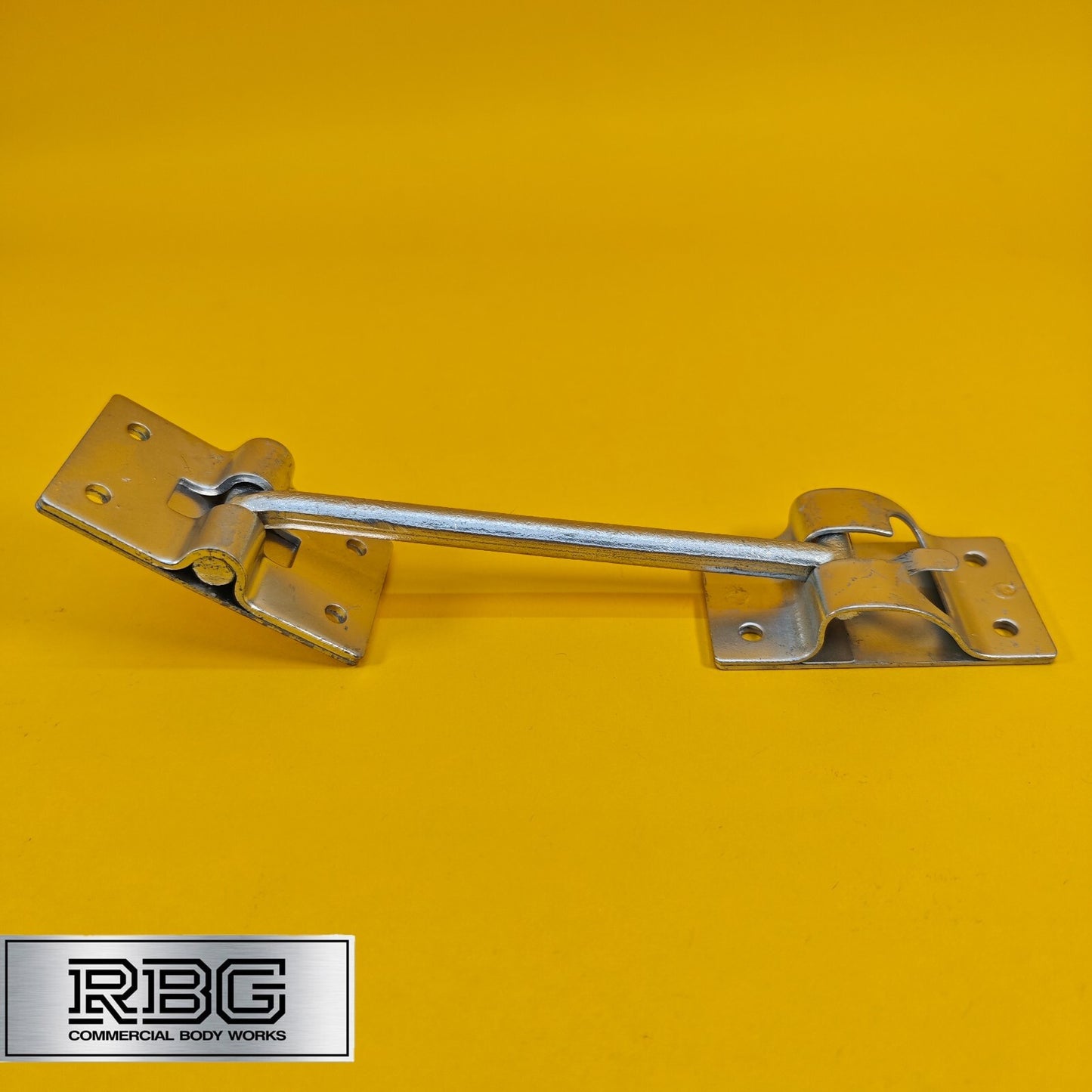 Door Retainer 155mm Hook & Catch Plate Horsebox Trailer Truck Caravan Barn 1Pc