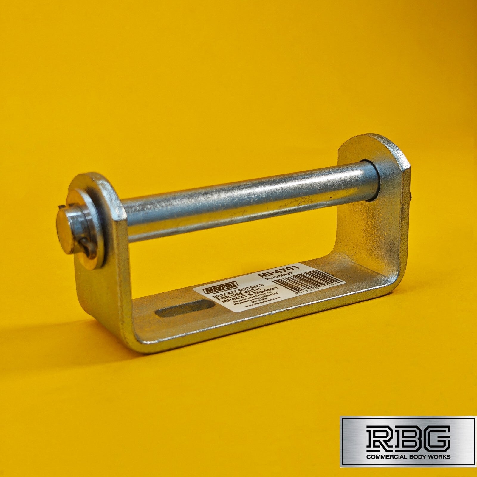 Keel Roller Bracket with 19mm Spindle for Boat Trailers Zinc Plated Steel UK
