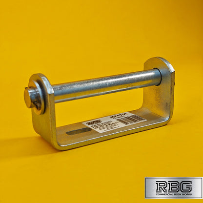 Keel Roller Bracket with 19mm Spindle for Boat Trailers Zinc Plated Steel UK