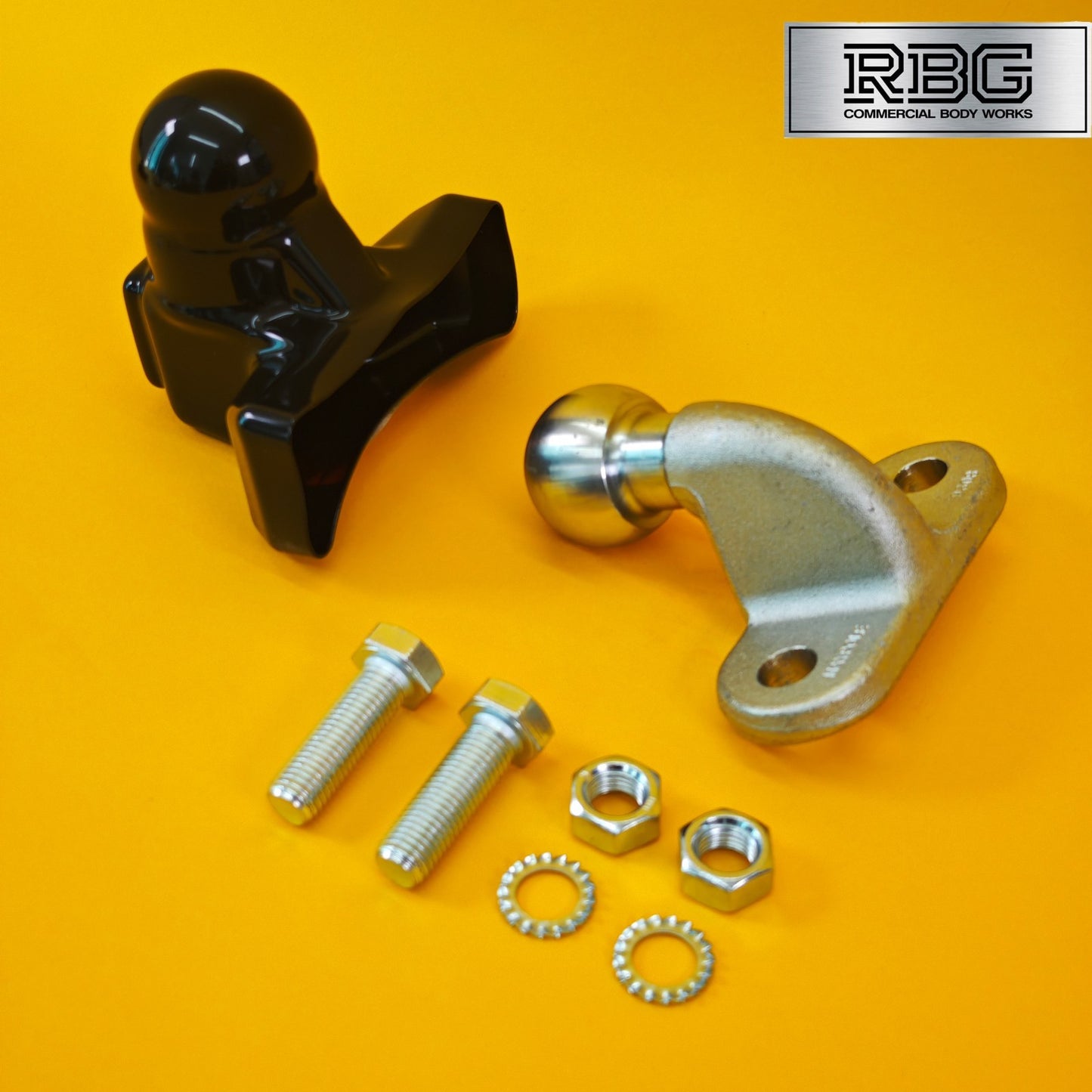 Tow Ball + Cover PVC With Reflector 50mm Tow Hitch Silver Heavy Duty Standard UK