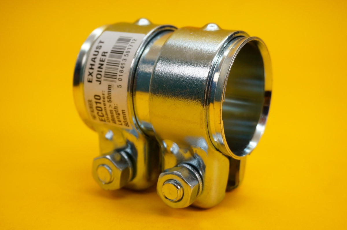 Exhaust Pipe Connector Joiner Adjustable Heavy Duty Tube Adapter VARIOUS SIZES