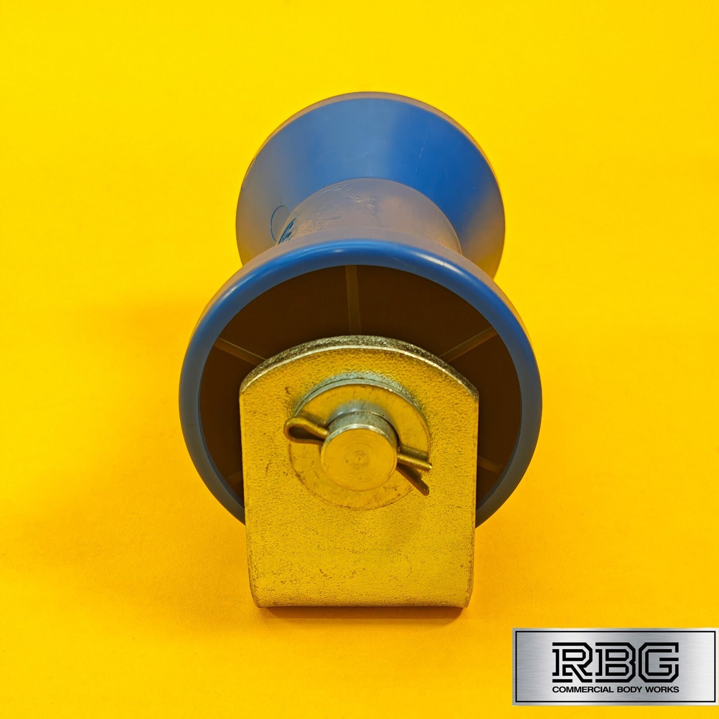 Keel Roller + Bracket 16mm Bore 128mm Width for Boat Trailers Non-Mark Domar UK