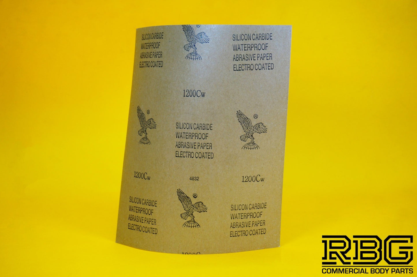 Professional Abrasive Papers 3 Sheets P60; P600; P1200; Sandpapers 230x280mm