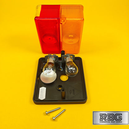 Rear Combination Bulb Light Britax Lamp Tail Stop Indicator Number Plate 12V UK
