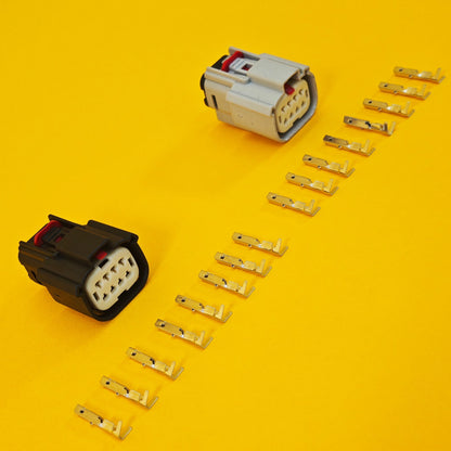 Ford Transit MK8 Wiring Loom Plugs Black & Grey Tail Light Lamp Tipper Recovery