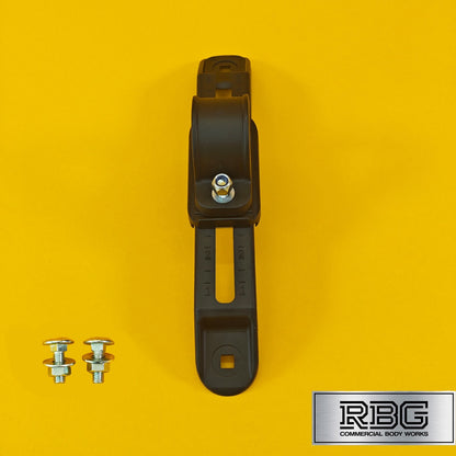 Mudguard Wing Stay Bracket Plastic 42mm Adjustable with Clasp Trailer Truck