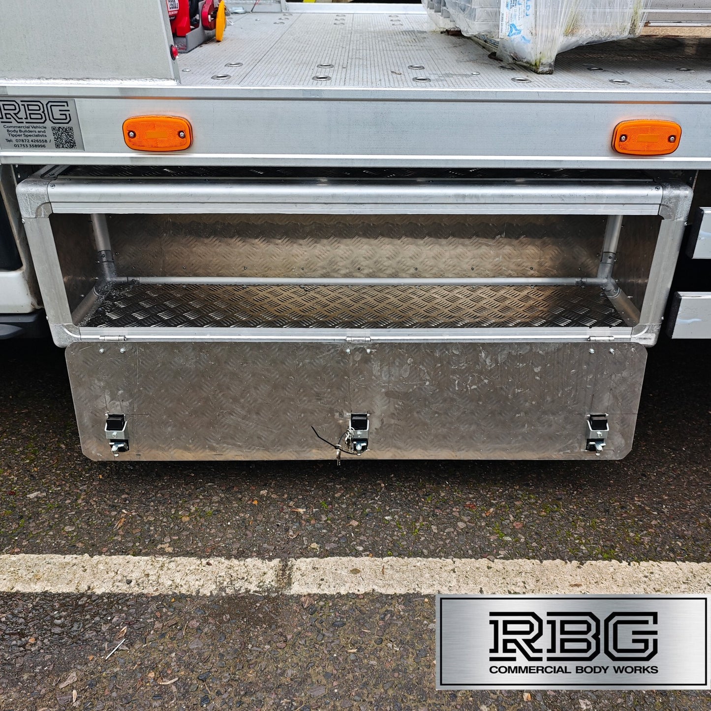 Toolbox Storage Box Lockable for Recovery Vehicle Aluminium Trucks FREE POSTAGE!