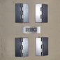 Double Flap Steel Hinges HEAVY DUTY Weld-on 4" 100mm Butt Truck Trailer Cage