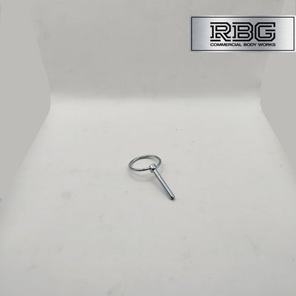 2x Lynch Pins Ø6 x 45mm Zinc Plated Steel Linch Pins Trailer, Tractor, Truck