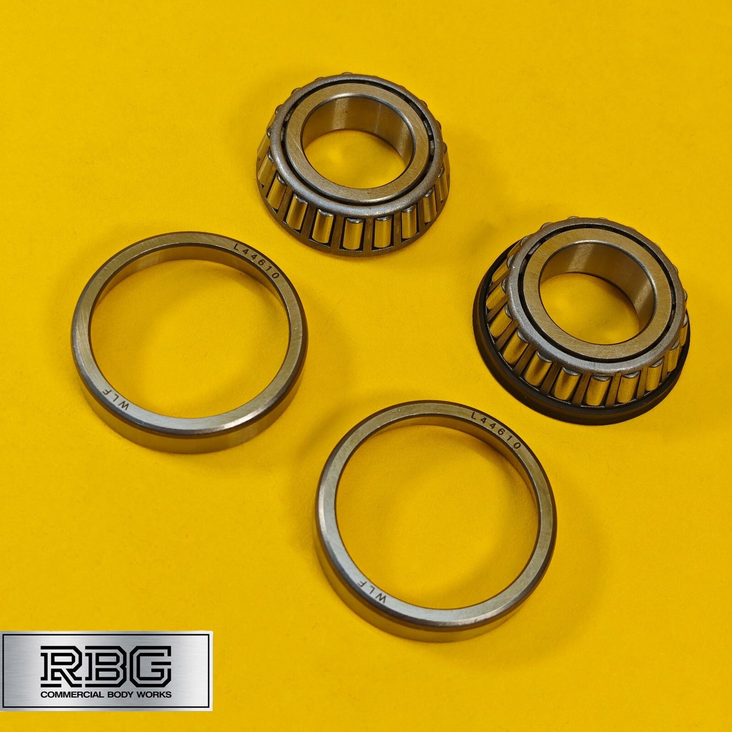Trailer Wheel Bearing Kit 44643 & 44643L Sealed to Fit 1" 25.4mm Stub Axles UK