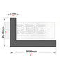 ALUMINIUM ANGLE Equal & Unequal Angles All Sizes & Thickness Free UK Delivery