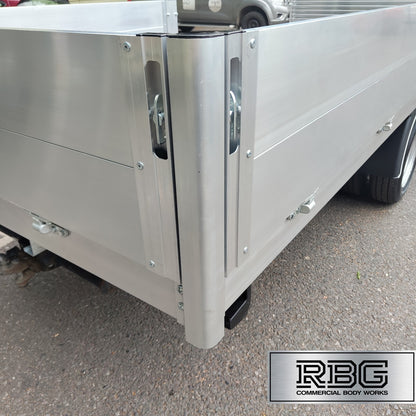 Aluminium Corner Pillar Extrusion 400mm & Socket Dropside Truck Trailer Tailgate