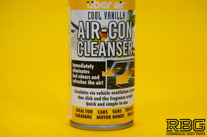 Air-Con Cleanser Cool Vanilla Uber Air Conditioning Freshener Ventilation Car