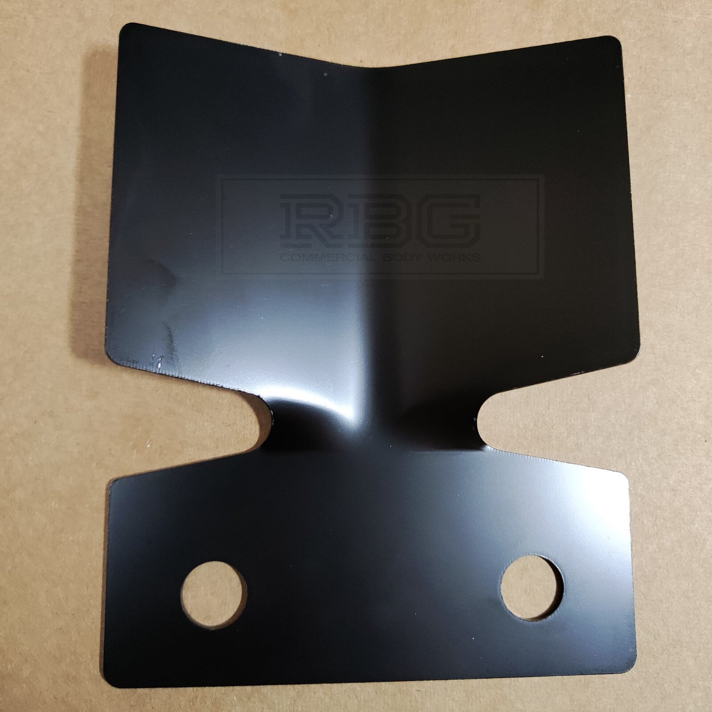 Bumper Protector Towbar Plate Tow Ball BLACK Bolt on Bracket Towing Trailer