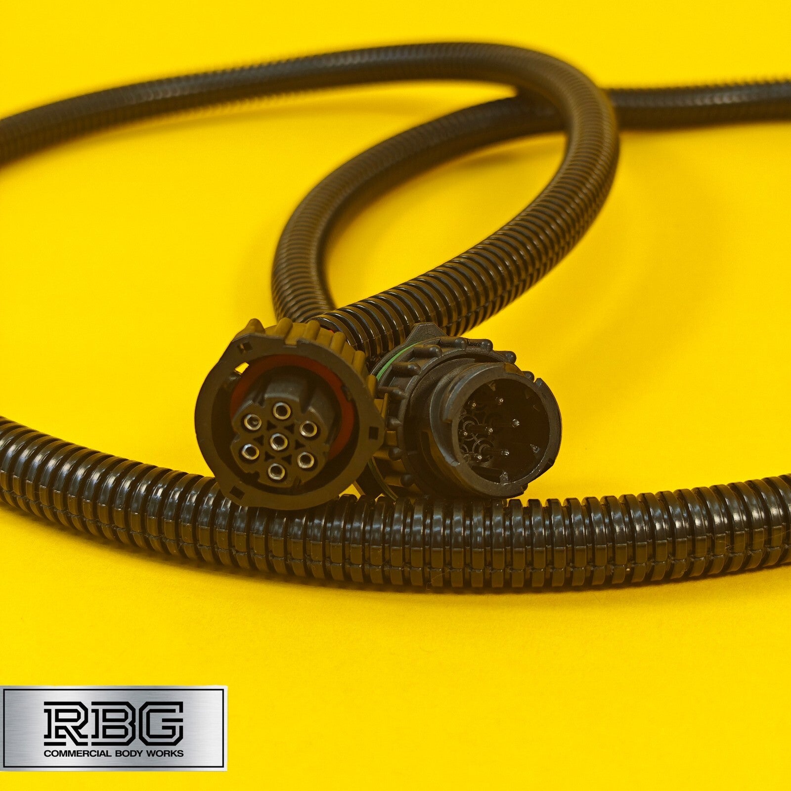 6/7 Pin Connector Plug F/M Twist Lock Rear Light Wiring Loom Harness 1.5m Cable