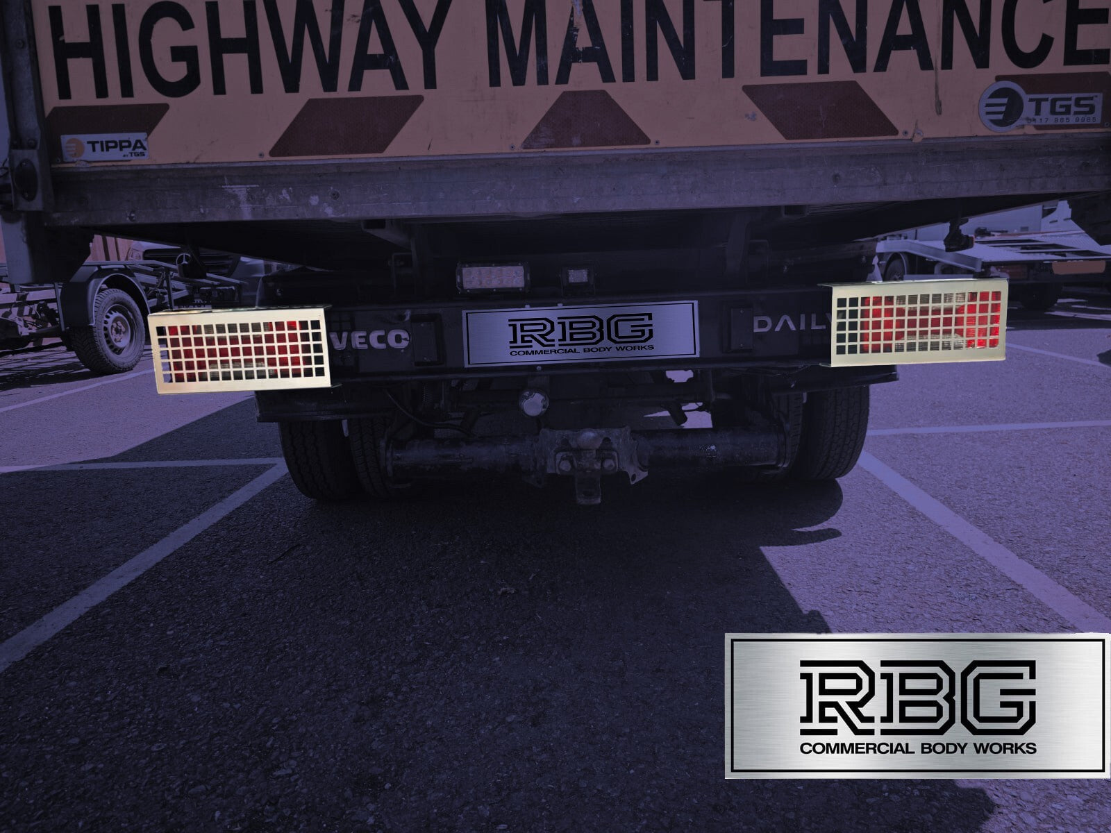 Light Guards for Iveco Daily 3mm Thick Aluminium Truck Trailer Tipper
