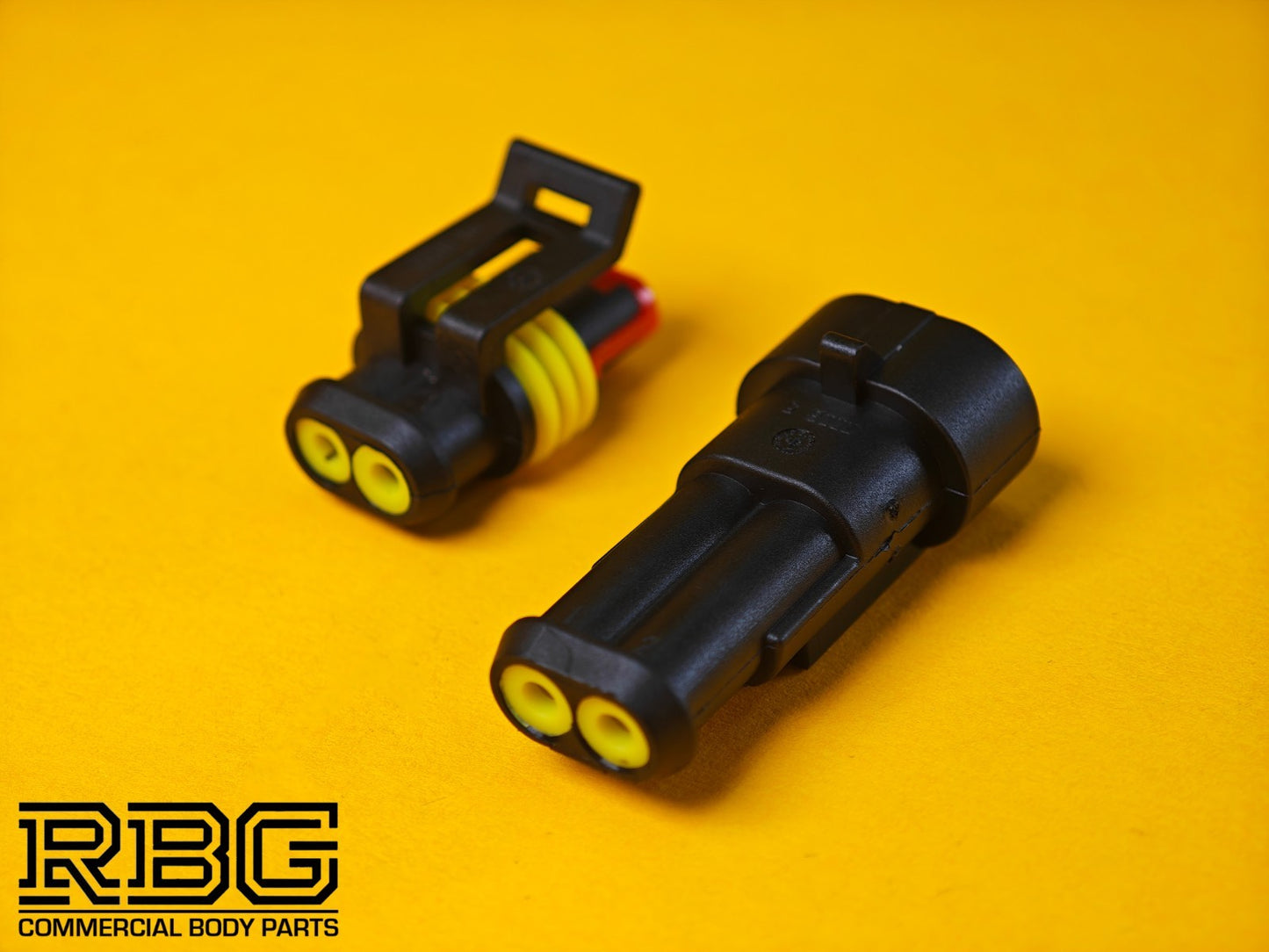 SuperSeal Plug Pack 2 Pin Pair Female/Male AMP Wiring Waterproof Electrical IP67