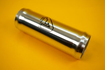 Alloy Hose Joiners 100mm Straight Swaged Connector Beaded Pipe - VARIOUS SIZES