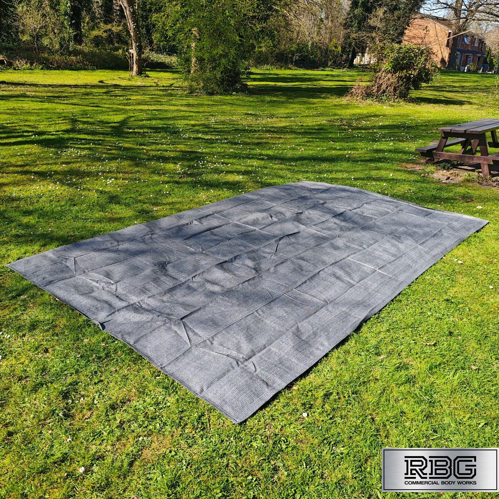 Awning Carpet Breathable Woven For Tent Caravan Campervan Camping 2.5m x 4m UK