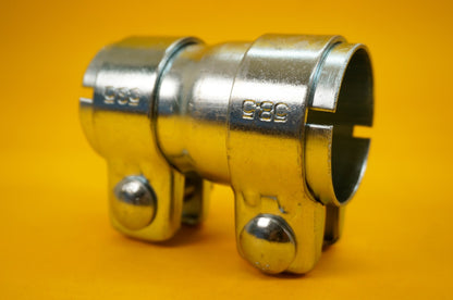 Exhaust Reducer Connector Pipe Joiners Double Clamp Sleeve Adapter VARIOUS SIZES