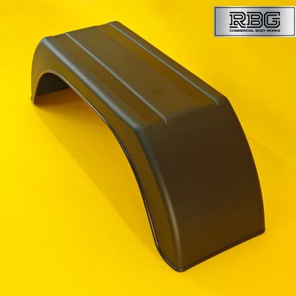 8 Inch Plastic Mudguard Single 550mm x 160mm for Trailer 8″ Wheels Domar Deluxe
