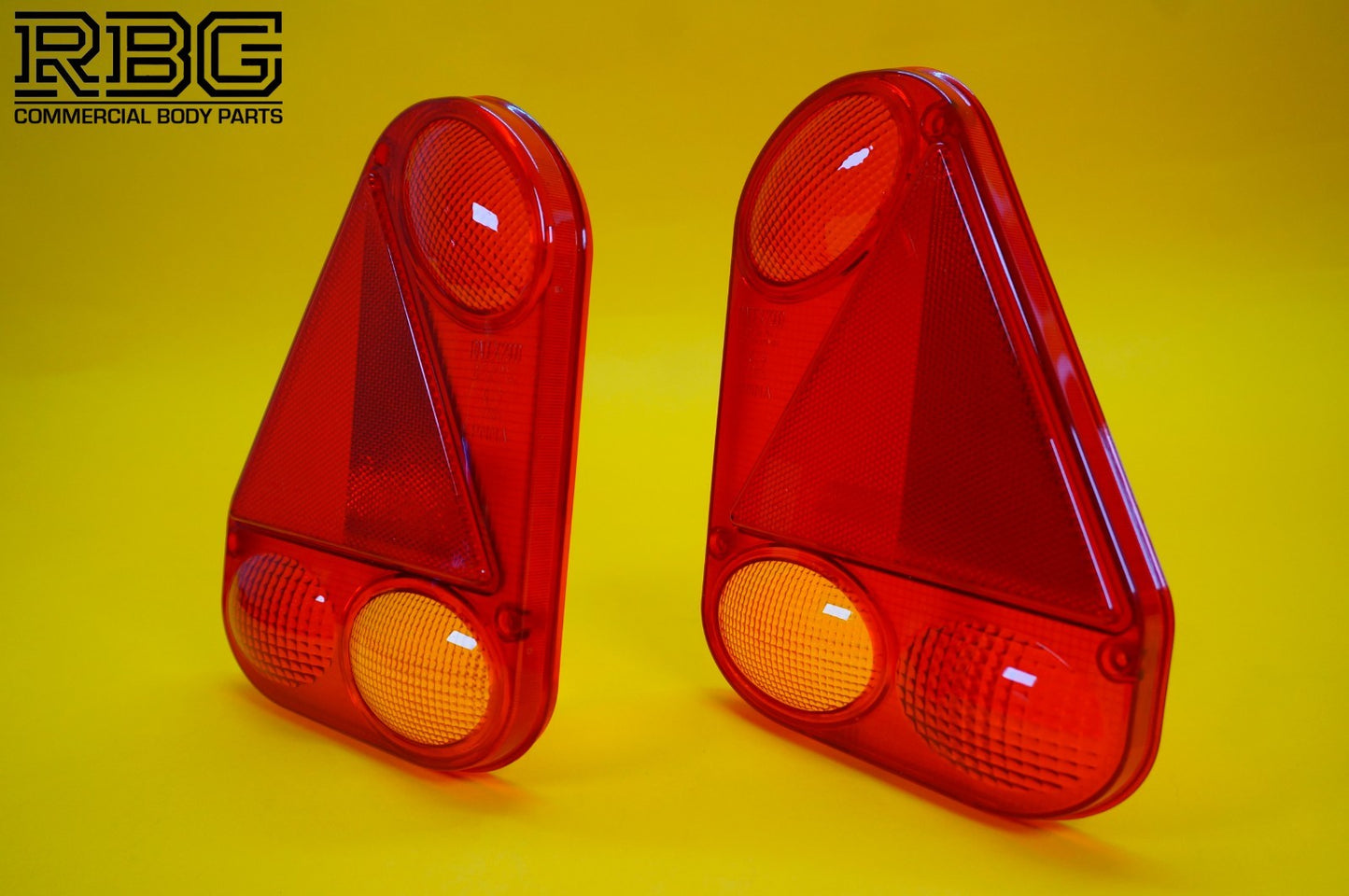 Replacement Light Lens PAIR LEFT & RIGHT for Radex 2900 Rear Combination Lamp