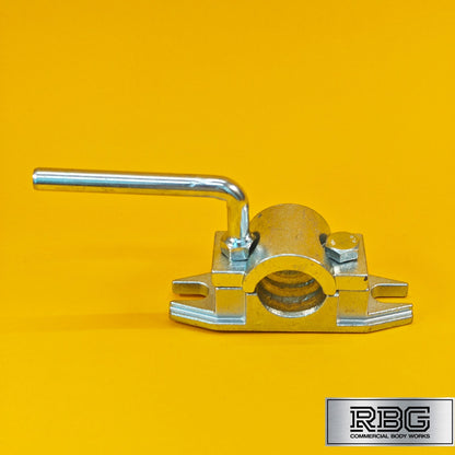 Jockey Wheel Clamp 48mm For Trailer Prop Stand Serrated Heavy Duty Zinc Plated