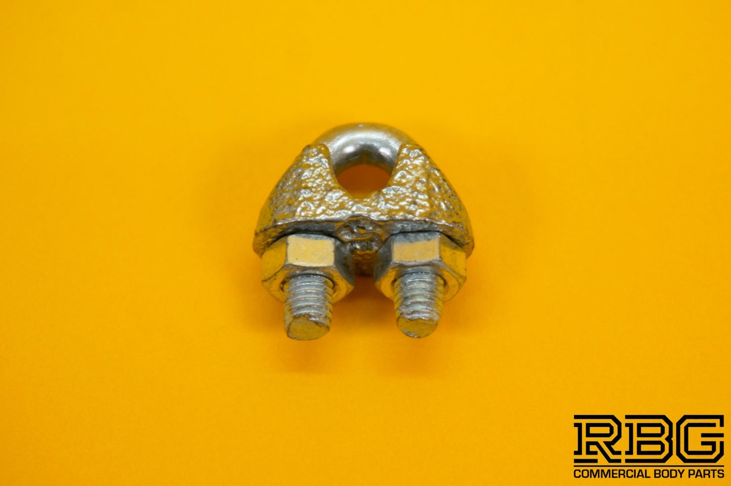 Wire Rope Grip 5mm Steel Cable Grip Bull Dog Clamp U Bolt Zinc Plated Heavy Duty