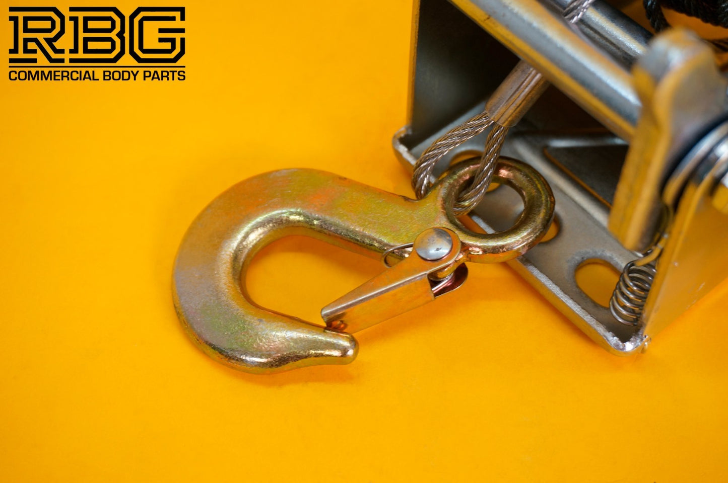 Manual Hand Winch 600lb + Steel Rope 8m & Hook Trailer Caravan Boat Winch Marine