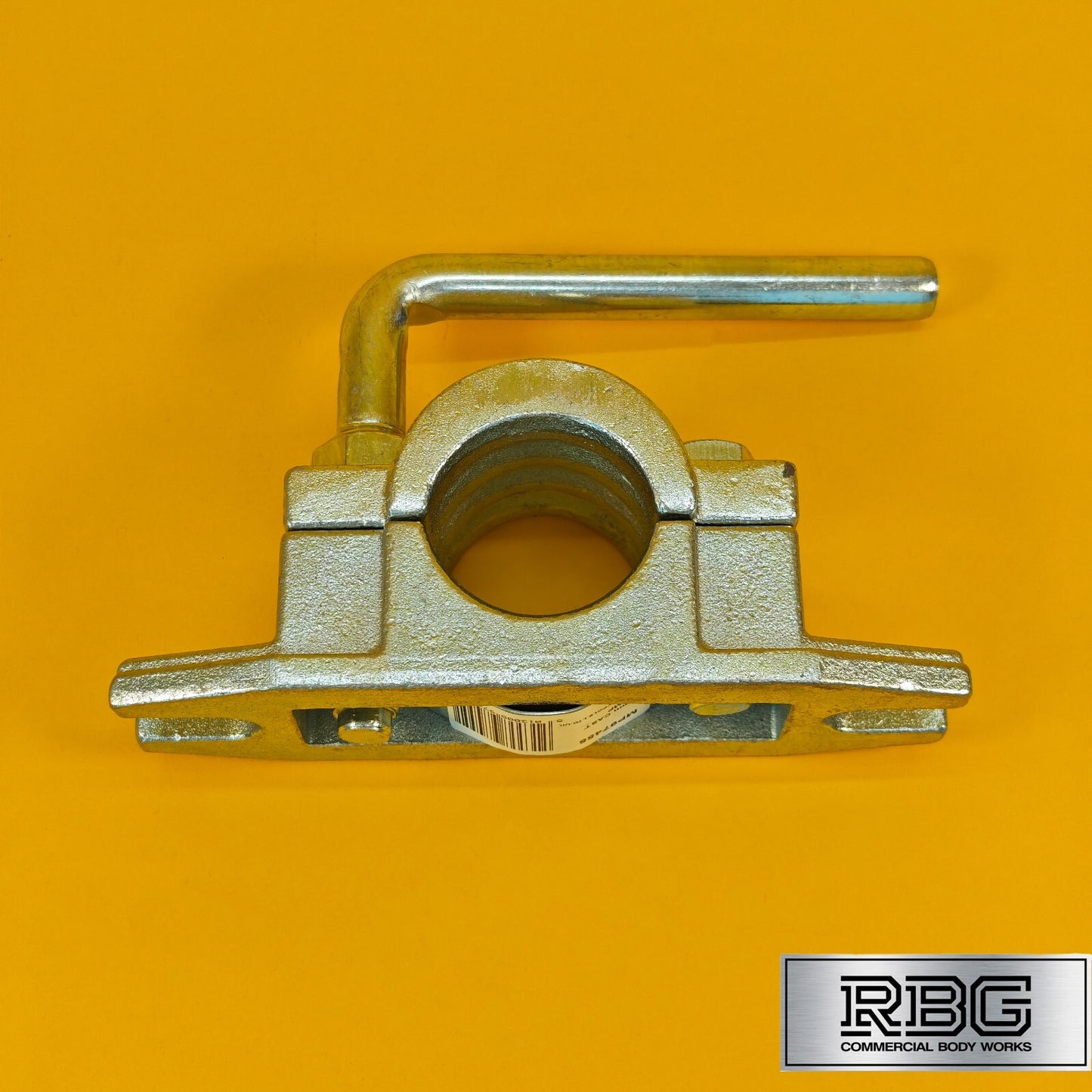 Jockey Wheel Clamp 48mm For Trailer Prop Stand Serrated Heavy Duty Zinc Plated