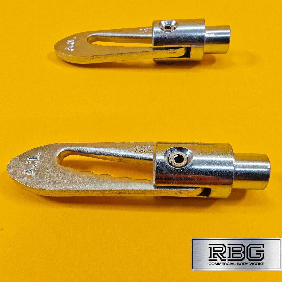Antiluce™ Fastener M12 x 12mm Weld-On | Drop Lock Horsebox Trailer-Tailgate 2Pcs