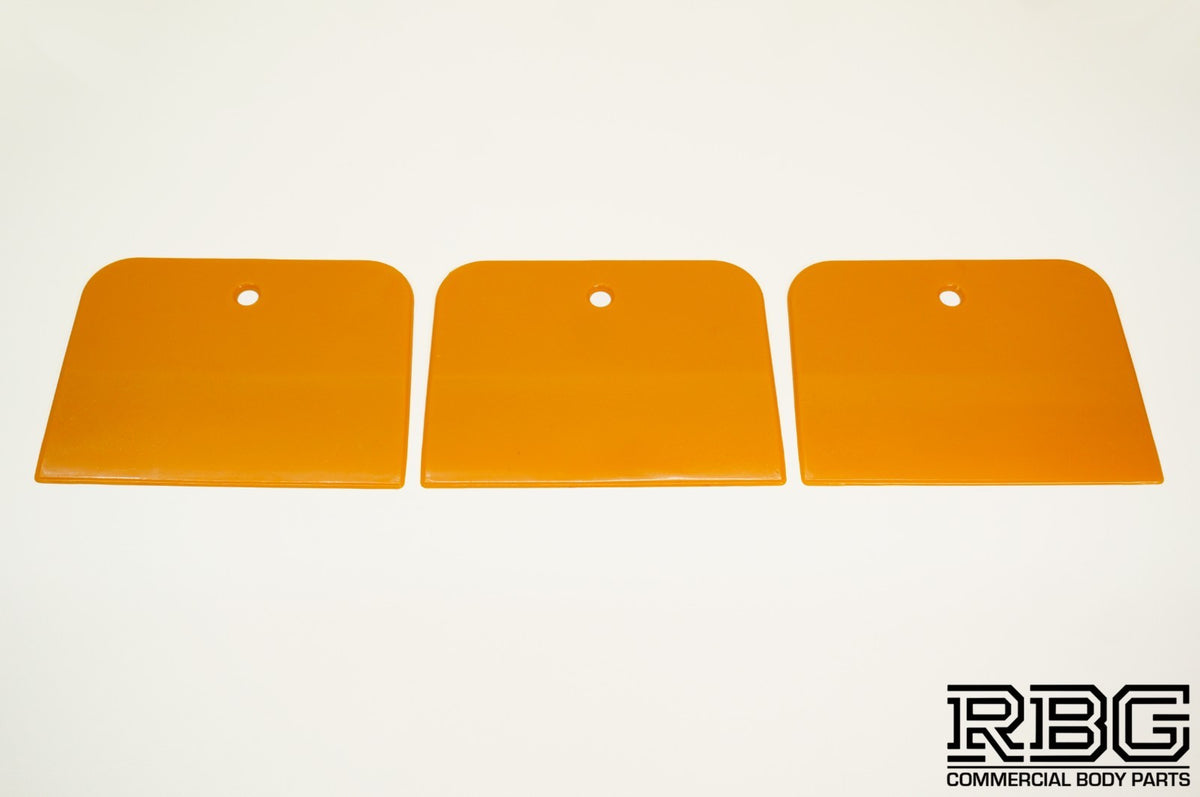 Body Filler Applicator Spreader Putty Vinyl Adhesives Vehicle Tints Wrap 3Pcs