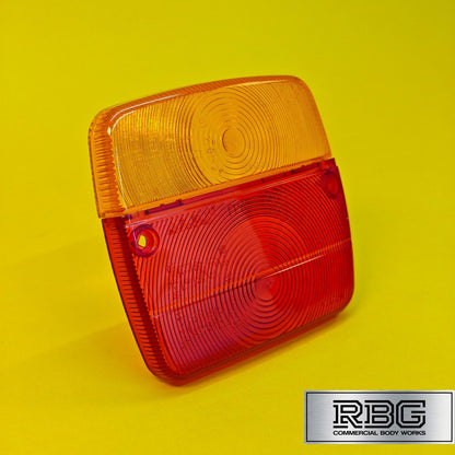 Replacement LENS for AJBA FP11 or FP18 Rear Trailer Lamp Light - Daxara & Erde