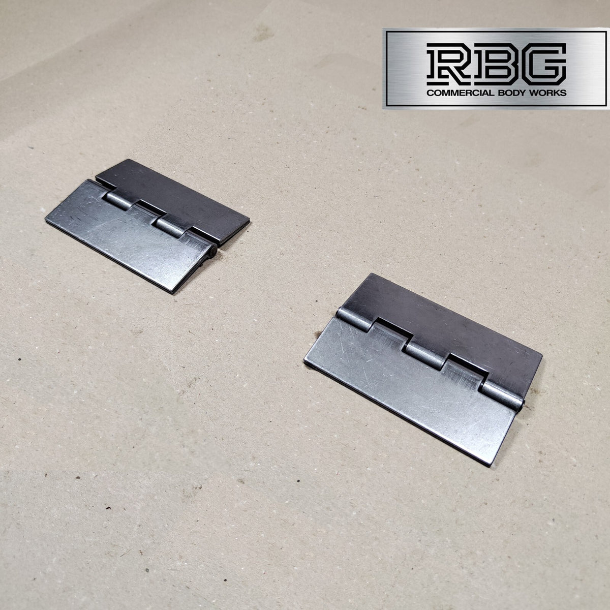 Double Flap Steel Hinges HEAVY DUTY Weld-on 4" 100mm Butt Truck Trailer Cage