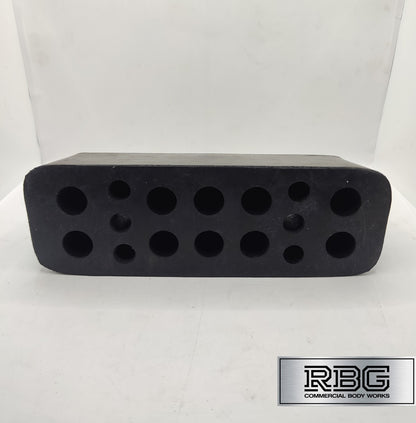 1X Rubber Buffer 190mm HEAVY DUTY Truck Trailer Boat Horsebox Tailboard Bumper