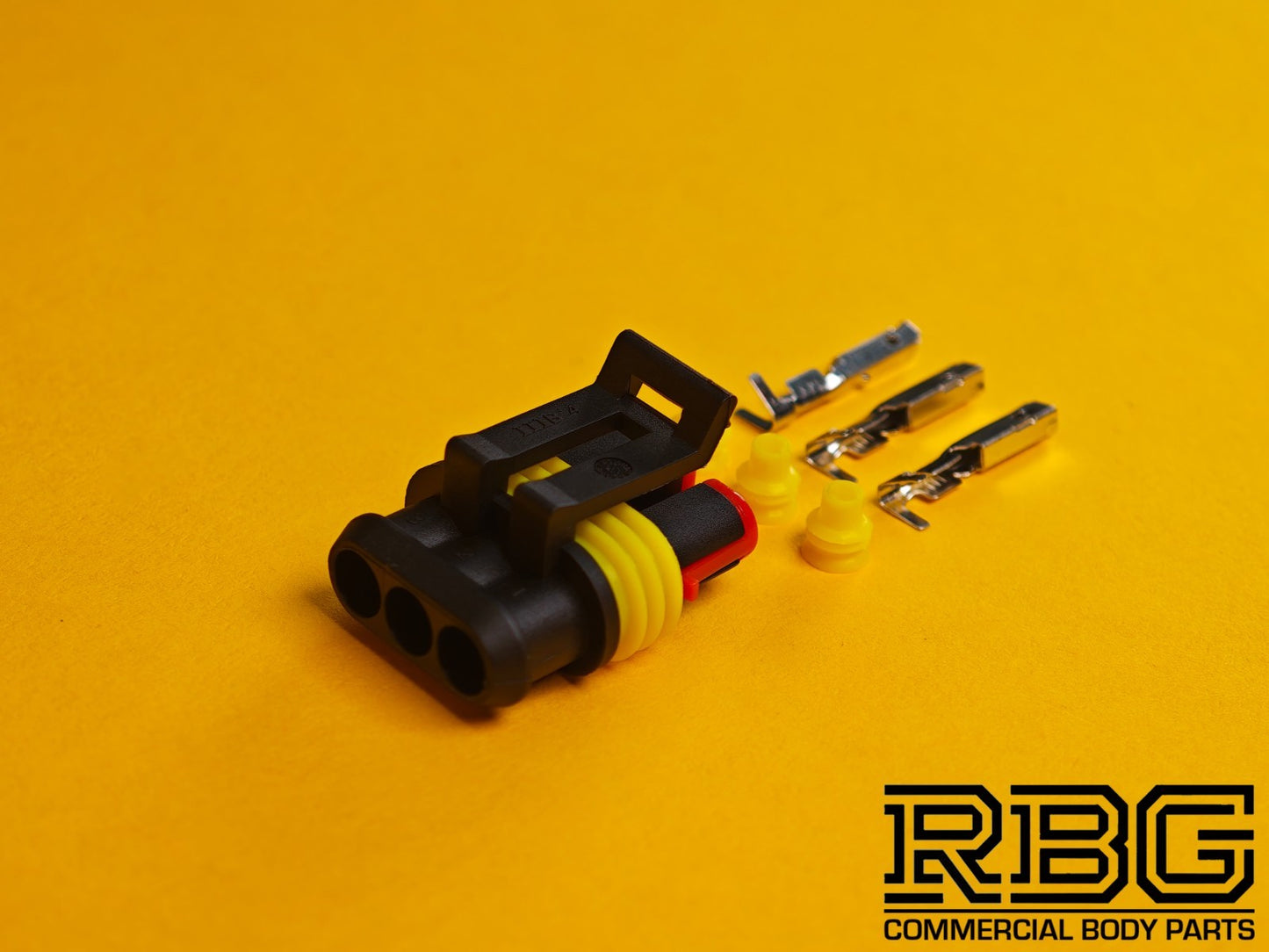 SuperSeal 3 Way Male Plug Kit AMP Electrical Wiring Waterproof IP67 TE Housing