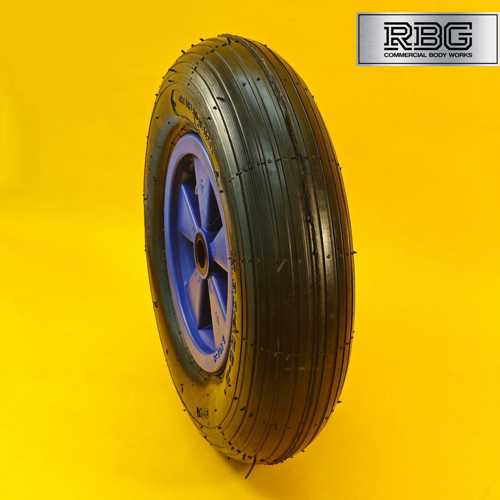 Launch Trolley Wheel 15″ 385mm Pneumatic for Trolleys, Boat Trailers Dinghy UK
