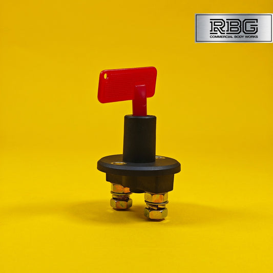 Battery Cut Off Switch 12V/24V Removable Key Single Pole Pro Cut Off Kill Switch