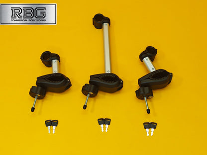 Cycle Carrier 3 Bikes Towball Mounted 45kg Car Rear Tow Bar Ball Tilting Rack UK