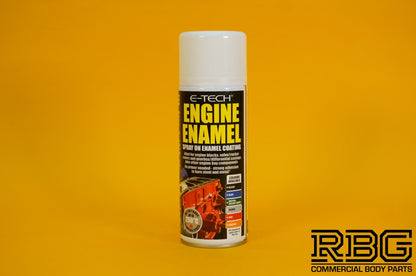 Engine Enamel Spray Coating BRIT RACING GREEN 400ml E-TECH Heat Resistant Paint
