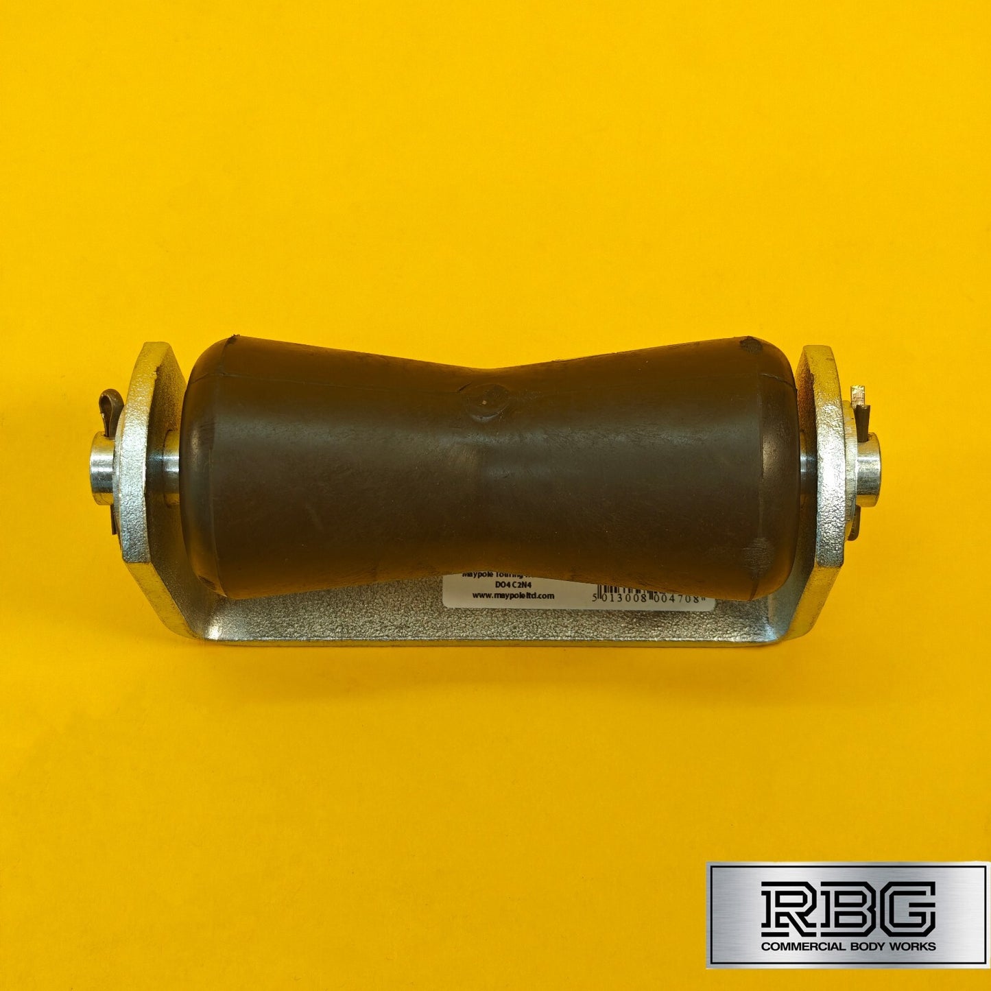 Keel Roller + Bracket 16mm Bore for Boat Trailers Non-Marking Polyurethane UK