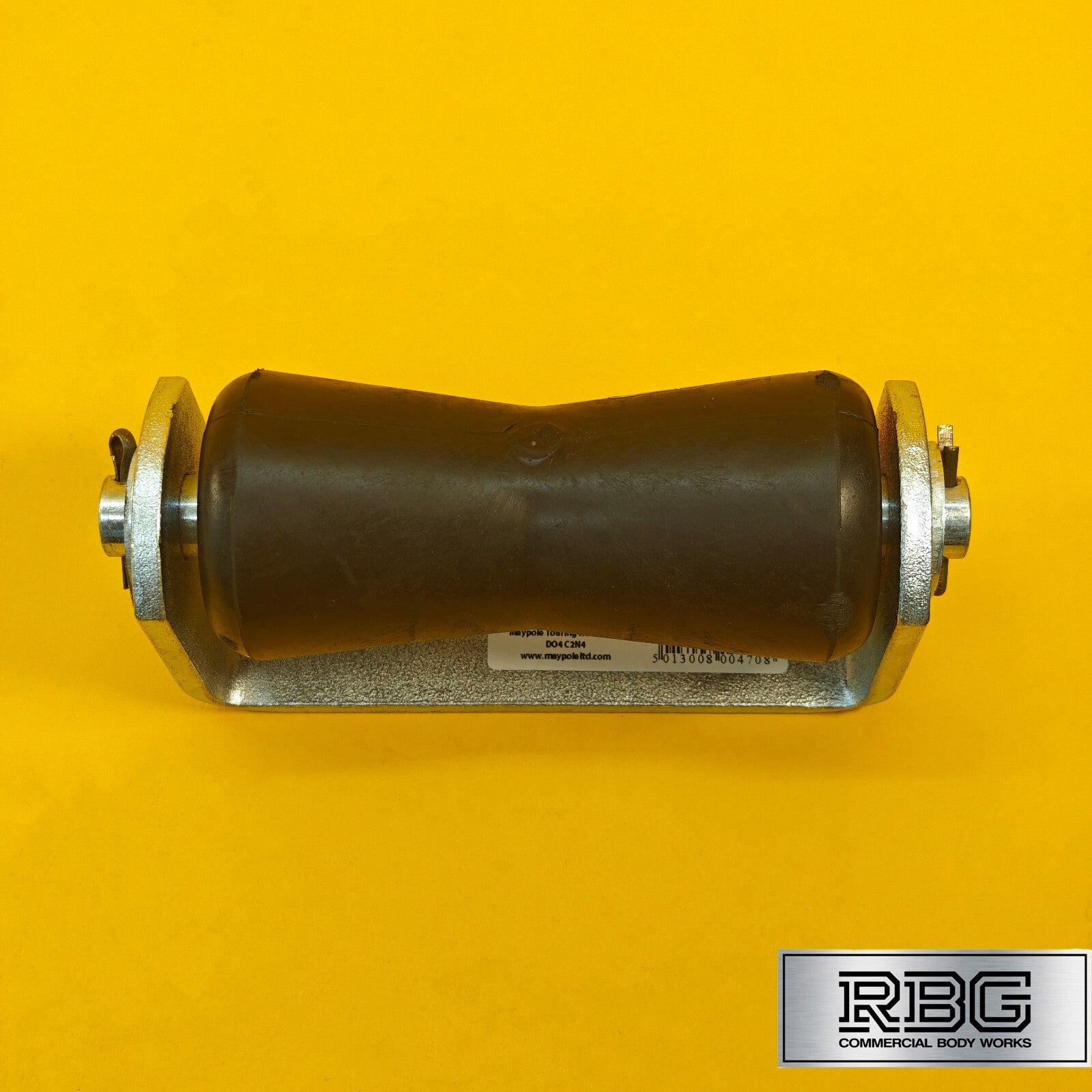 Keel Roller + Bracket 16mm Bore for Boat Trailers Non-Marking Polyurethane UK