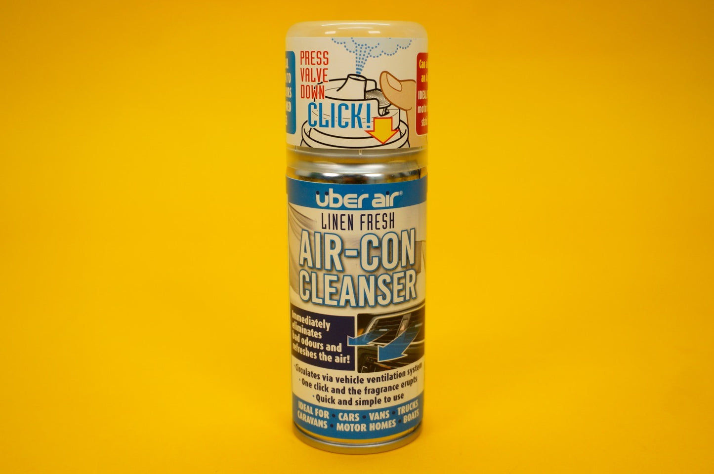 Air-Con Cleanser Linen Fresh Uber Air Conditioning Freshener Ventilation Car
