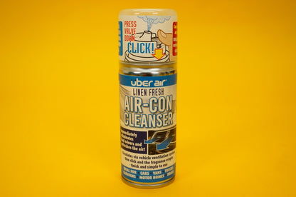 Air-Con Cleanser Linen Fresh Uber Air Conditioning Freshener Ventilation Car