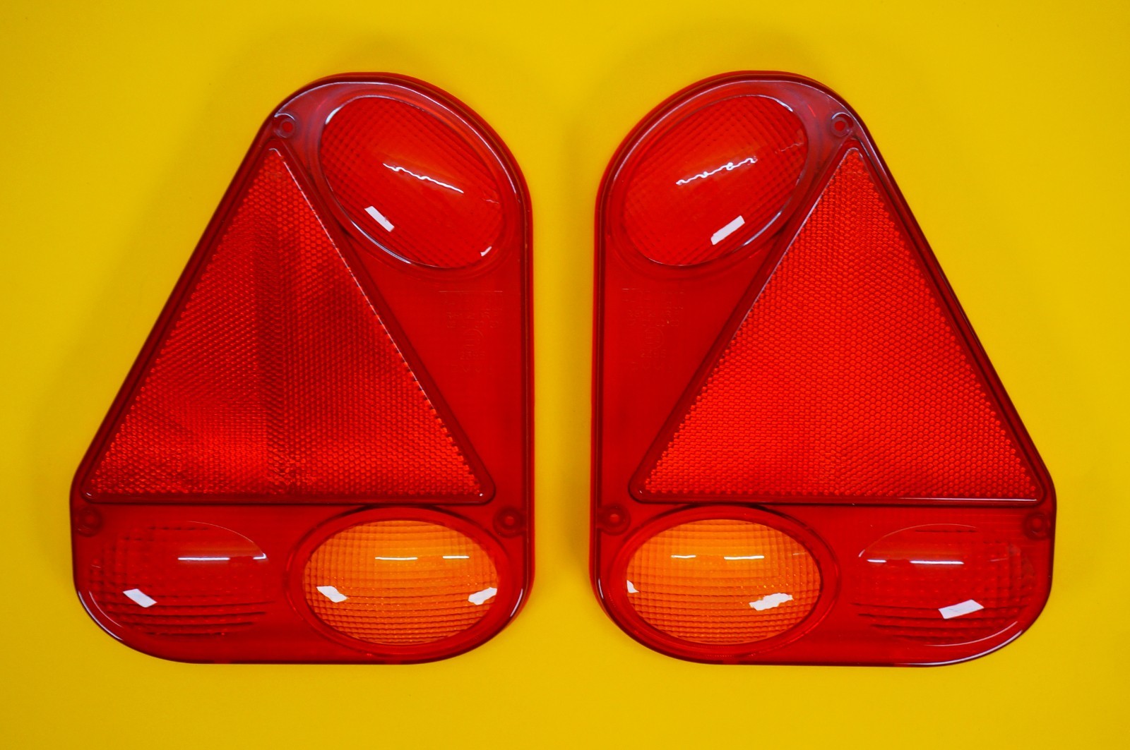 Replacement Light Lens PAIR LEFT & RIGHT for Radex 2900 Rear Combination Lamp