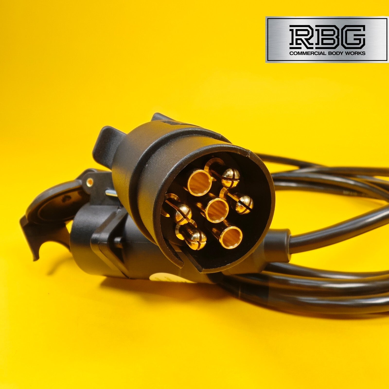 Extension Lead 7 Pin Plug To 7 Pin Flying Socket 3m Towing Cable Trailer 12V