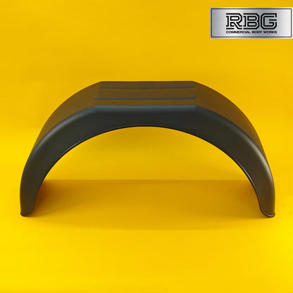 14 Inch Plastic Mudguard Single 790mm x 220mm for Trailer 14″ Wheel Domar Deluxe