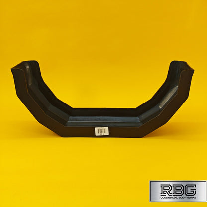 8 Inch Plastic Mudguard Single 490mm x 140mm for Trailer 8″ Wheels Black UK