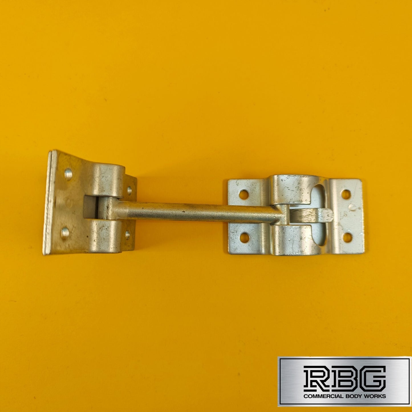 Door Retainer 105mm Hook & Catch Plate Horsebox Trailer Truck Caravan Barn 1Pc